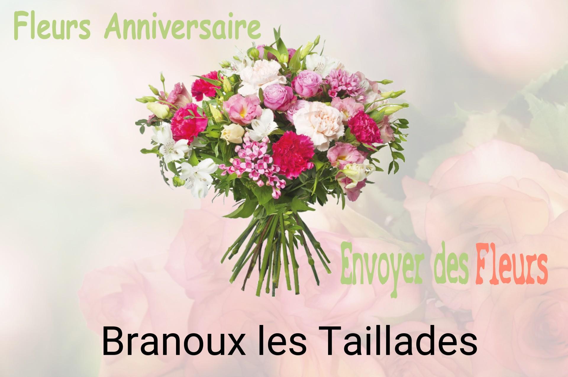 Bouquet de fleurs d’anniversaire livré à Branoux-les-Taillades
