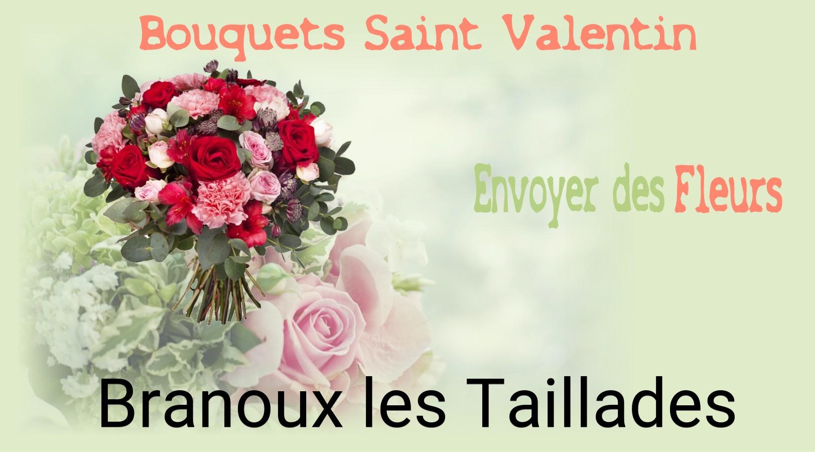 Roses de Saint-Valentin livrées à Branoux-les-Taillades